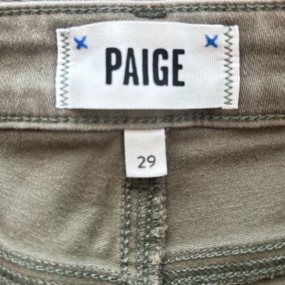 PAIGE mid-rise denim shorts - Picture 6 of 6